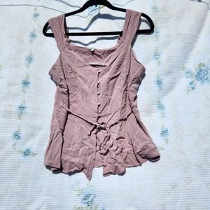 Kismet Mauve Purple Sleeveless Blouse